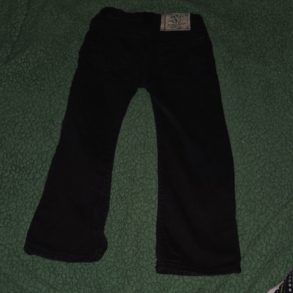 Girls Polo Ralph Lauren Black Jeans Size 4-4T - Picture 4 of 4